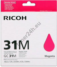 Ricoh Print Cartridge GC 31M Magenta Regular Yield (405690/GC31M)
