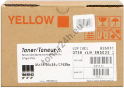 Toner Nashuatec DSc38 Yellow (DT38YLW/885415) OEM