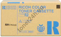 Oryginalny Toner Ricoh Type R2 Cyan (888347) Ricoh Color Toner Cassette Type R2