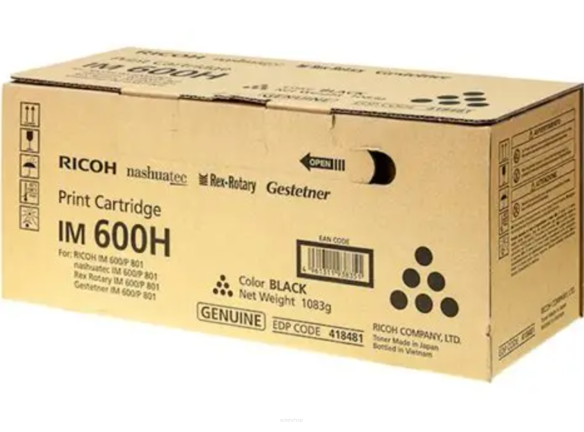 Toner oryginalny Ricoh IM 600H