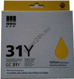 NRG Print Cartridge GC 31Y Yellow Regular Yield (405695/GC31Y) 