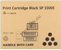 Oryginalny Toner SP3300E Black (406218) Print Cartridge Black SP3300E AIO