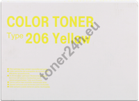 Toner Type 206 Yellow (CT206YLW/400997) Color Toner Type 206 Yellow